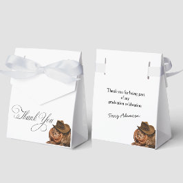 Western Pet en Lasso Afstudeerfeest Bedankdoosjes