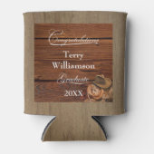 Western Pet en Lasso Afstudeerfeest Blikjeskoeler (Voorkant)