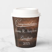 Western Pet en Lasso Graduation Party Papieren Bekers (Voorkant)