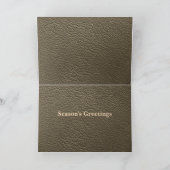 Western Pet van Cowboy Lantern Faux Wood/Leder Kaart (Binnen)