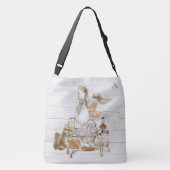 *~* Western Pet van Vruchthout voor vrouwen Crossbody Tas (Achterkant)