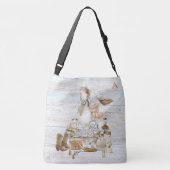 *~* Western Pistool van Vruchthout voor vrouwen Crossbody Tas (Achterkant)