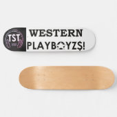 WESTERN PLAYBOYZ$! SKATEBOARDS / JMT SKATEBOARDS (Horizontaal)