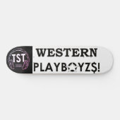 WESTERN PLAYBOYZ$! SKATEBOARDS / JMT SKATEBOARDS (Horizontaal)