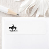 Western Pleasure retour adreslabel Etiket (Insitu)