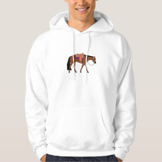 Western plezierpaard hoodie