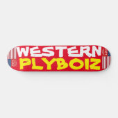 WESTERN PLYBOIZ JMT USA Skateboard (Horizontaal)