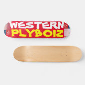 WESTERN PLYBOIZ JMT USA Skateboard (Horizontaal)