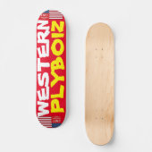 WESTERN PLYBOIZ JMT USA Skateboard (Voorkant)
