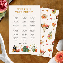 Western portemonnee spel