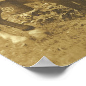 WESTERN POSTER COWGIRL (Hoek)