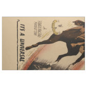  Western Poster koning Rodeo-Lg Stof (Fat Quarter)