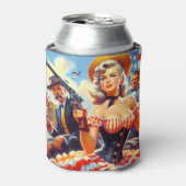  Western Pulp Meisje Blikjeskoeler (Blikje Voorkant)