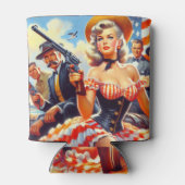  Western Pulp Meisje Blikjeskoeler (Achterkant)