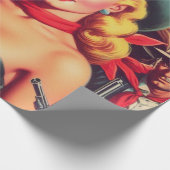  Western Pulp Meisje Cadeaupapier (Hoek)