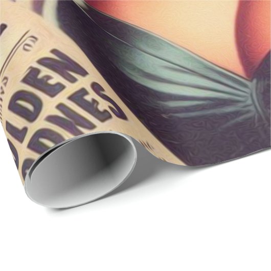 Western Pulp Meisje Cadeaupapier (Rol Hoek)