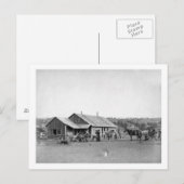 Western Ranch House in South Dakota Foto Briefkaart (Voorkant / Achterkant)