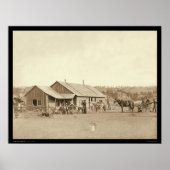 Western Ranch House SD 1888 Poster (Voorkant)
