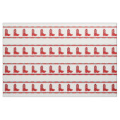 Western Red Bandana Cowboy Boot Fabric Stof (Fat Quarter)