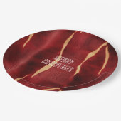 Western Red Cream Koeienhuid Papieren Bordje (Gekanteld)