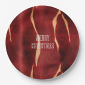 Western Red Cream Koeienhuid Papieren Bordje (Voorkant)