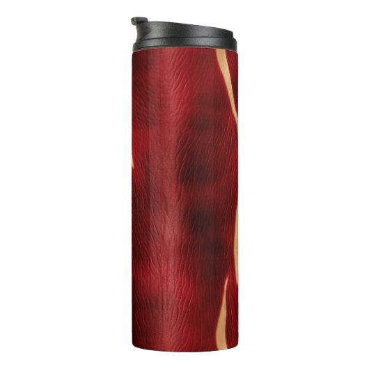 Western Red Cream Koeienhuid Thermosbeker (Geroteerd rechts)