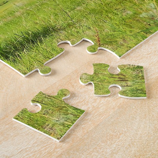 Western Rocky Mountain Landscape Puzzle Legpuzzel (Zijkant)