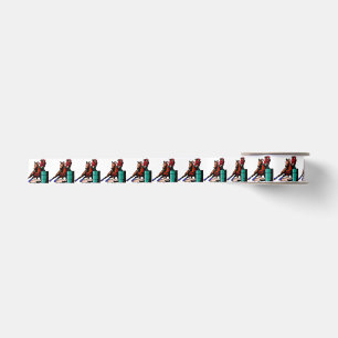 Western Rodeo Barrel Racer Craft Ribbon Satijnen Lint