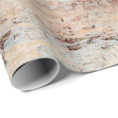 Western Rodeo Bull Land Cowboy  Rustic Cadeaupapier (Rol Hoek)