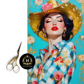 Western Rodeo Chic Decoupage Tissuepapier