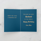 Western Rodeo Cowboy Bull Riding Custom Kaart (Binnen)