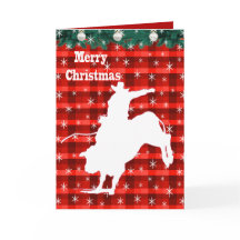 Western Rodeo Cowboy Bull Riding Plaid