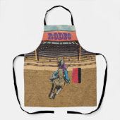 Western Rodeo Cowboy Cowgirl Barrel Racing Schort (Voorkant)