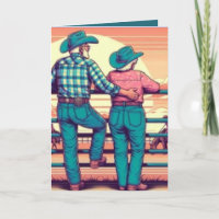Western Rodeo Cowboy Cowgirl Custom Jubileum