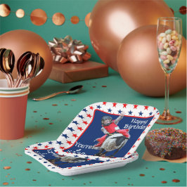 Western Rodeo Cowboy Cowgirl Mutton Busting Birth Papieren Bordje