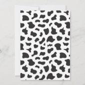 Western Rodeo Cowboy First Rodeo 1st Birthday Kaart (Achterkant)