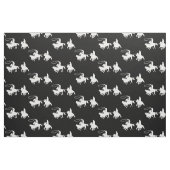 Western Rodeo Cowboy Team Roping Stof (Fat Quarter)