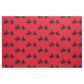 Western Rodeo Cowboy Team Roping Stof (Fat Quarter)