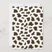 Western Rodeo Cowgirl Second Rodeo 2nd Birthday Kaart (Achterkant)