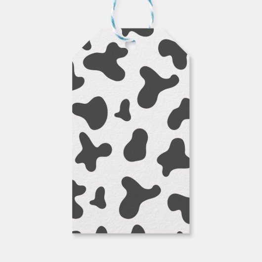 Western Rodeo Cowgirl Verjaardag Dank je Label Cadeaulabel (Achterkant)