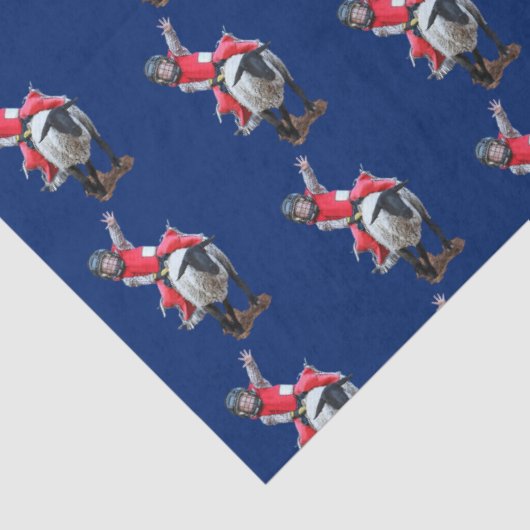 Western Rodeo Mutton Busting Cowboy Kind Tissuepapier (Detail)