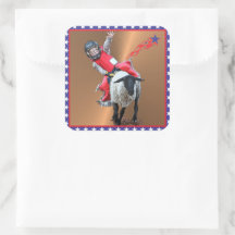 Western Rodeo Mutton Busting Cowboy Kind