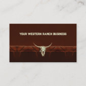 Western Rodeo Visitekaartje (Voorkant)