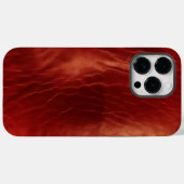 Western rood Koeienhuid Case-Mate iPhone Case (Achterkant (horizontaal))