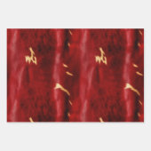 Western rood Koeienhuid Inpakpapier Vel (Voorkant 3)