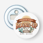 Western Round-Up Familie Reünie ID1318 Button Flesopener (Voorkant)