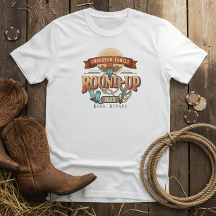 Western Round-Up Familie Reünie ID1318 T-shirt