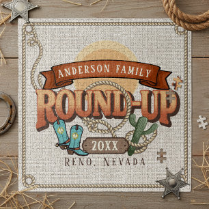 Western Round-Up Familiebijeenkomst ID1318 Legpuzzel