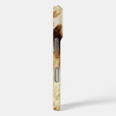 Western Roze Cream Gold Cowgirl Koeienhuid Case-Mate iPhone Case (Achterkant / Rechts)