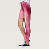 Western roze gouden cowgirl Koeienhuid Leggings (Links)